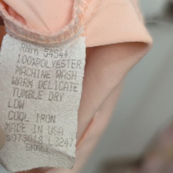 Vintage Intimate Moments Satin Lace Trim Robe Pink Sleep Lounge Coquette - Picture 5 of 5